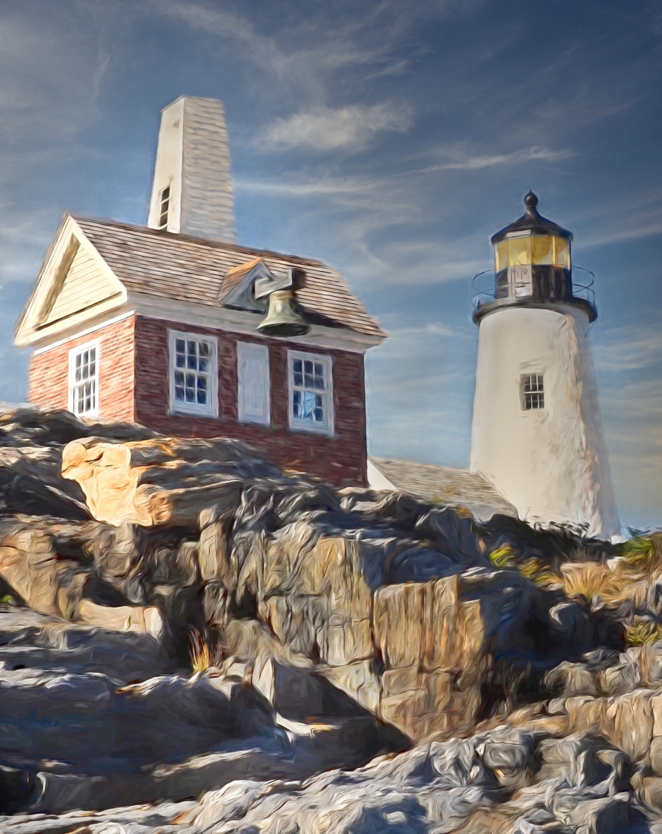 Bahtiarian Alex Pemaquid Lighthouse Impression Pictorial   Class A 20260415